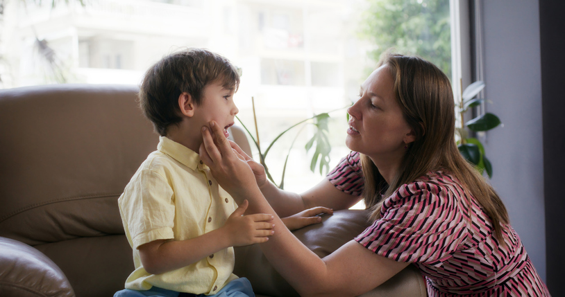 Child Boy Having Tooth Ache Child Boy Having Tooth Ache